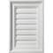 Ekena Millwork Vertical Urethane Gable Vent Louver, Non-Functional, 15"W x 13"H GVVE15X13D - alternate 1